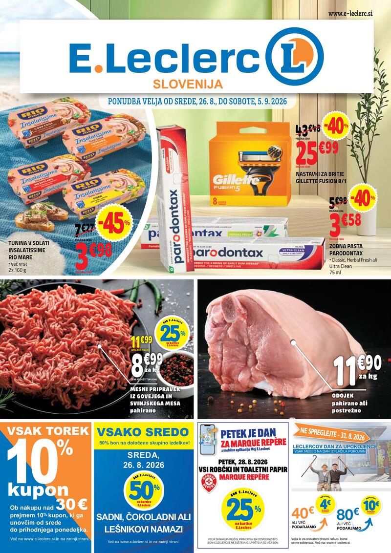 E.Leclerc katalog akcija Redni katalog