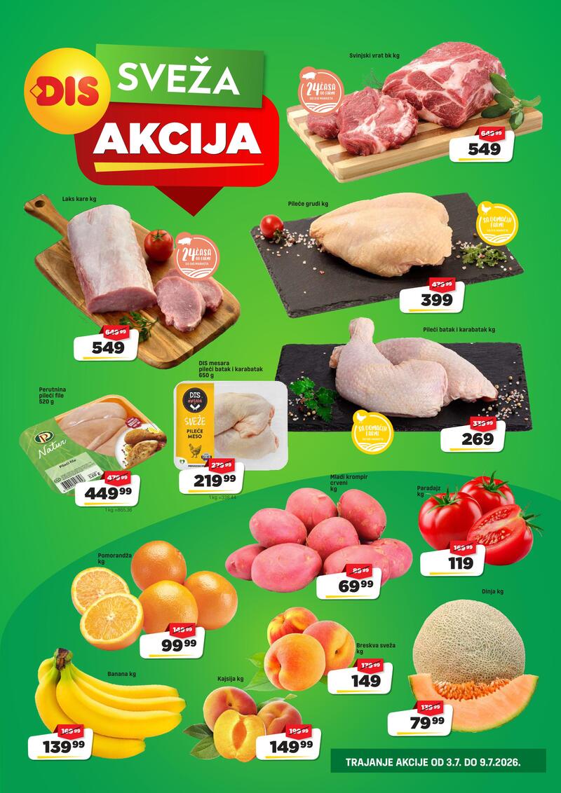 DIS Hipermarket nedeljna akcija