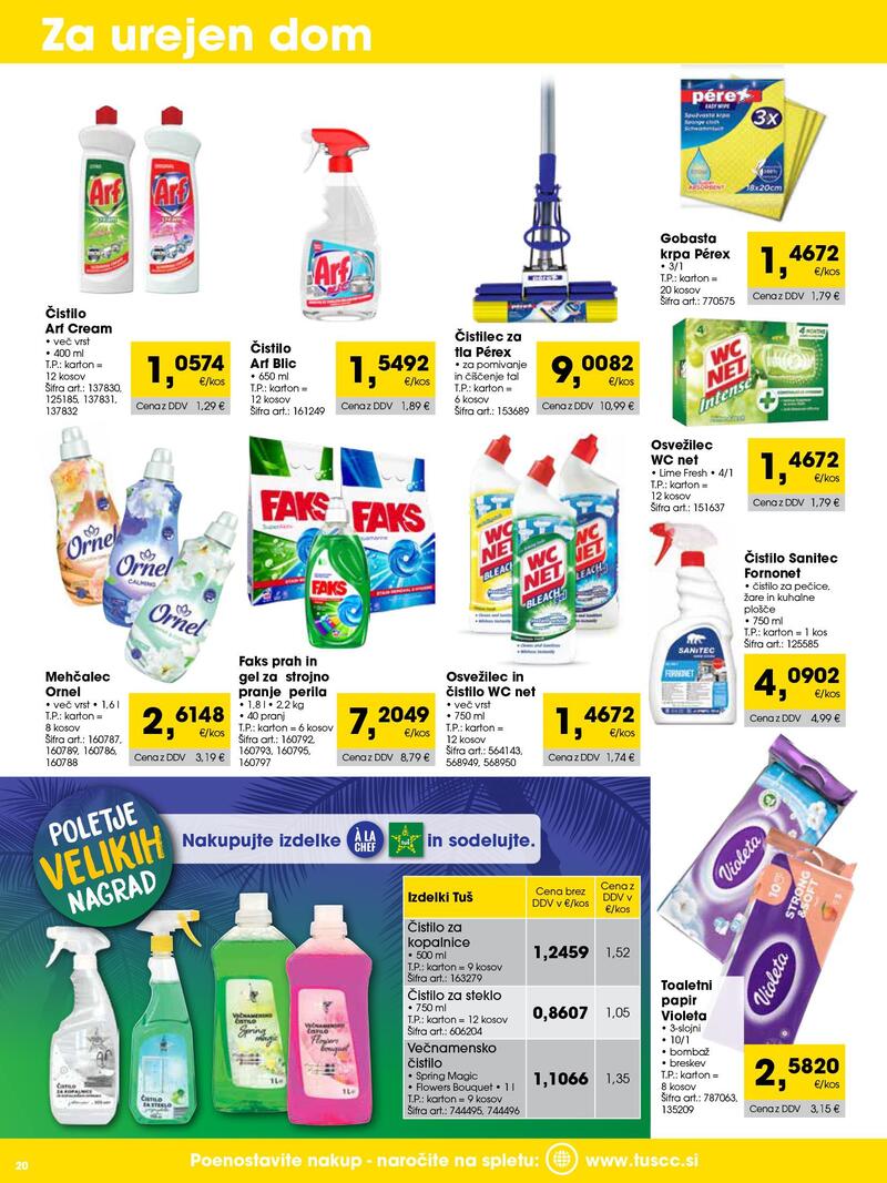 Tuš Cash & Carry trgovec