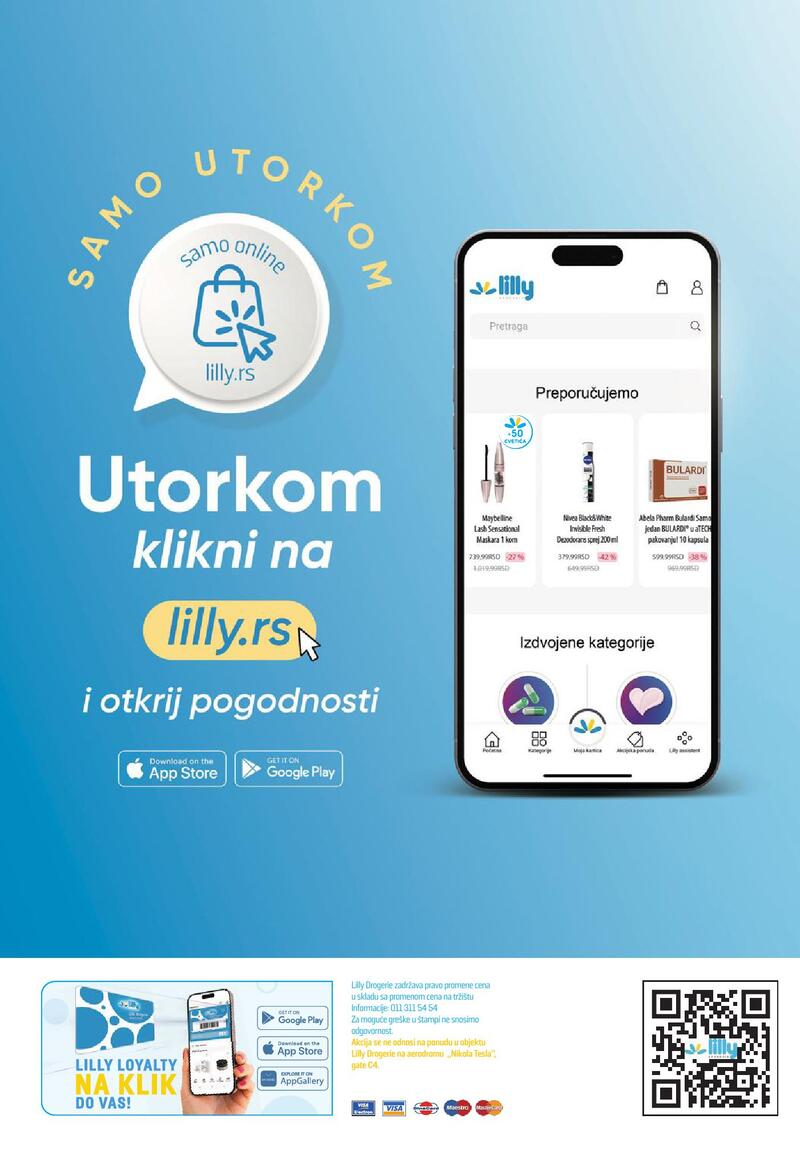 Lilly Drogerie katalog akcija