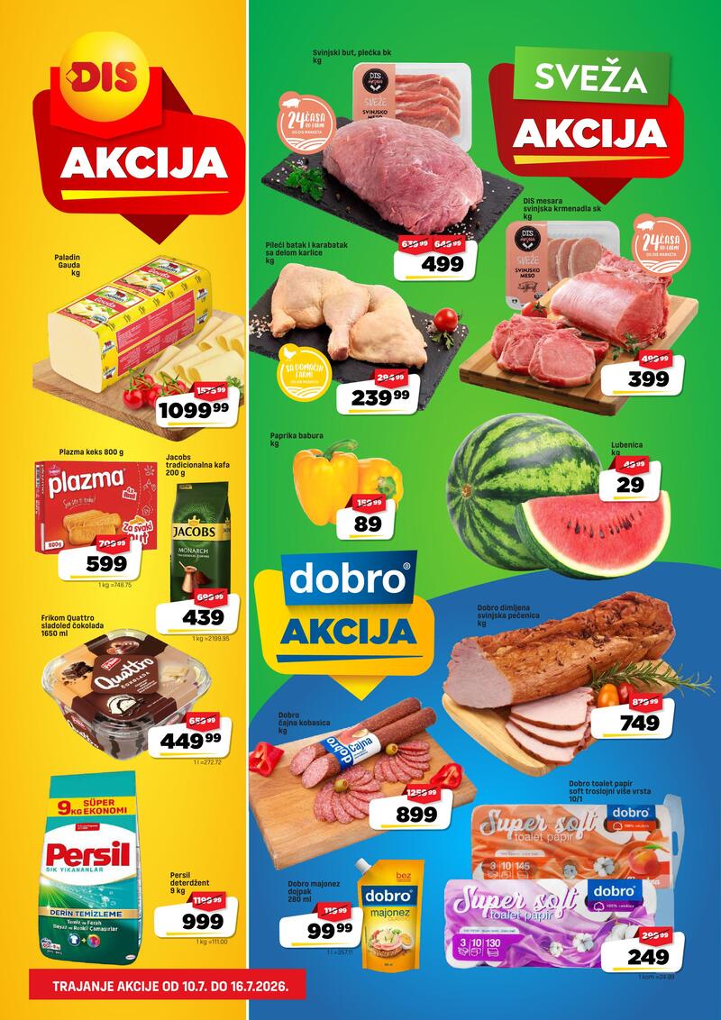 DIS Market katalog akcija Nedeljna akcija