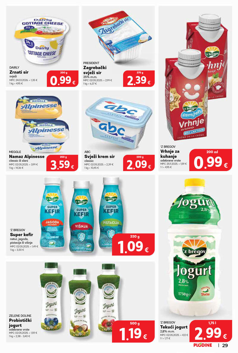 Plodine kataloška akcija