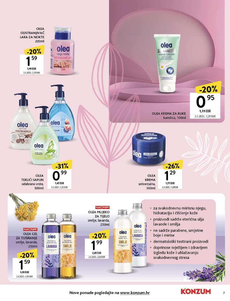 Konzum katalog ljepota i njega