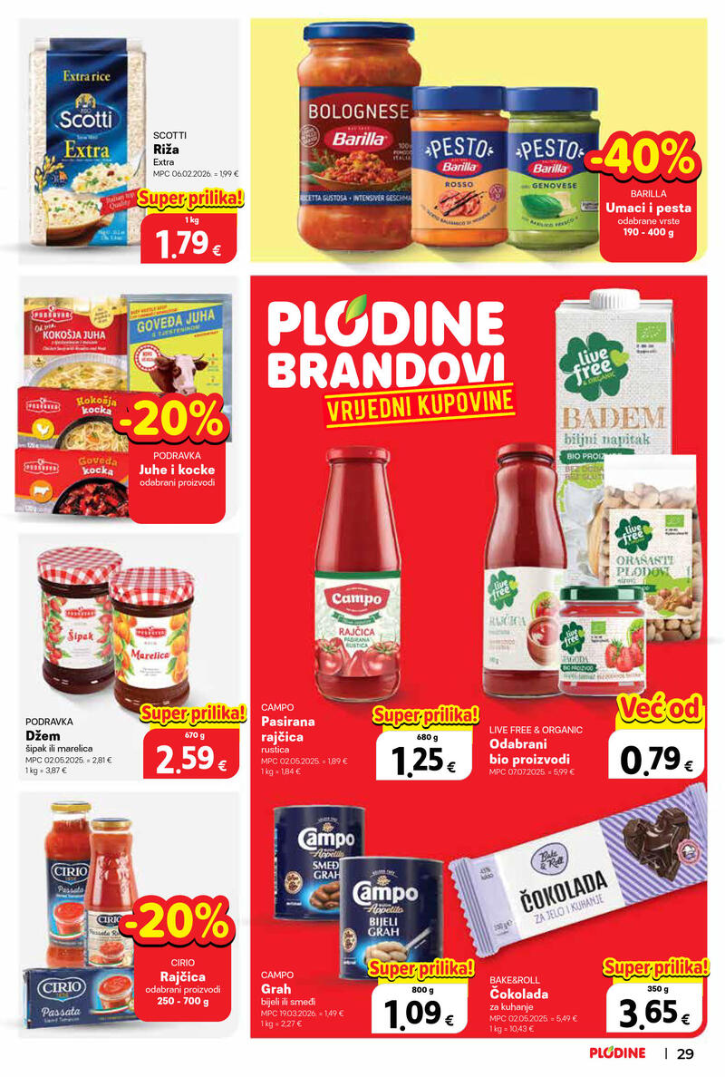 Plodine kataloška akcija
