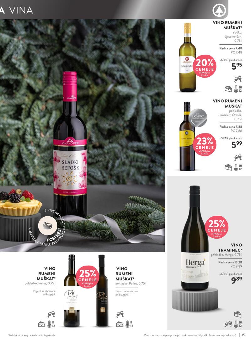Spar katalog vino