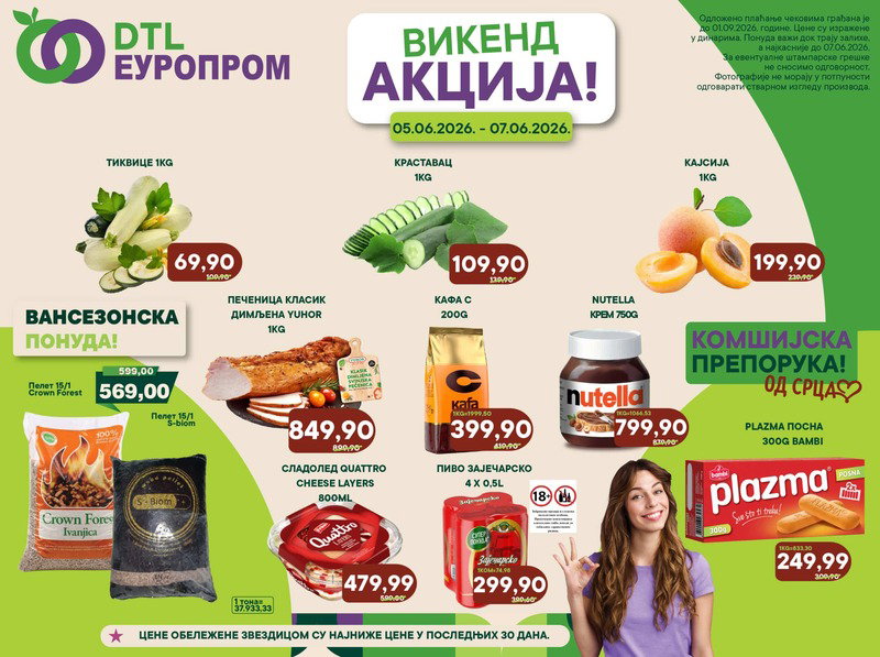 Europrom katalog akcija Vikend akcija