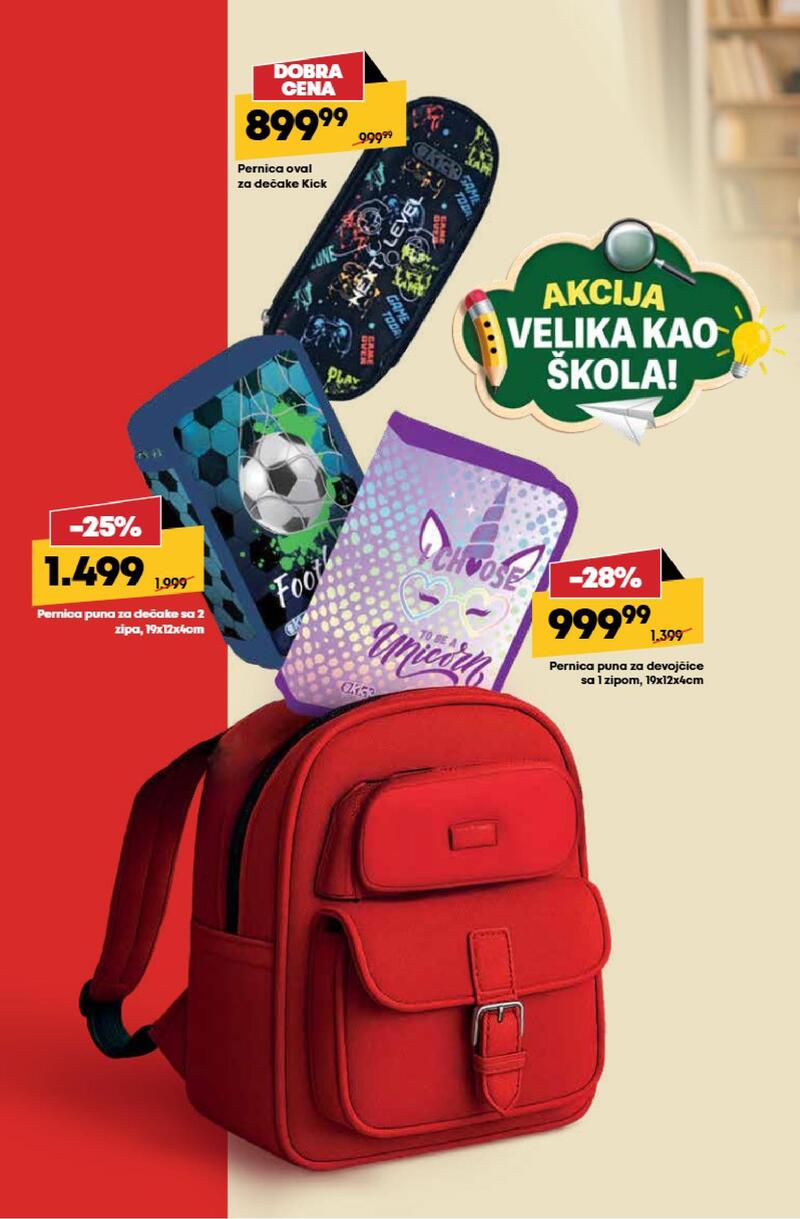 Mega Maxi školski liflet