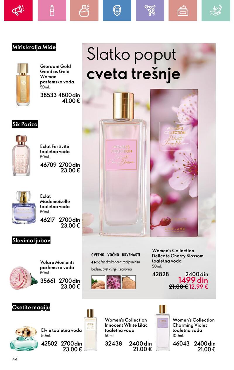 Oriflame katalog akcija