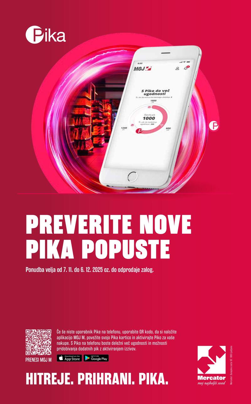 Mercator preverite nove pika popuste