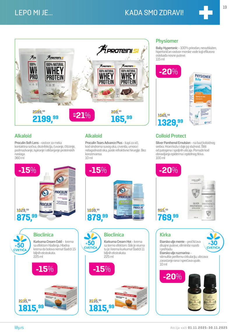 Lilly Drogerie katalog akcija