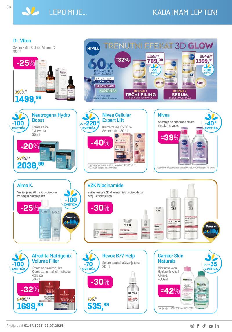 Lilly Drogerie katalog akcija