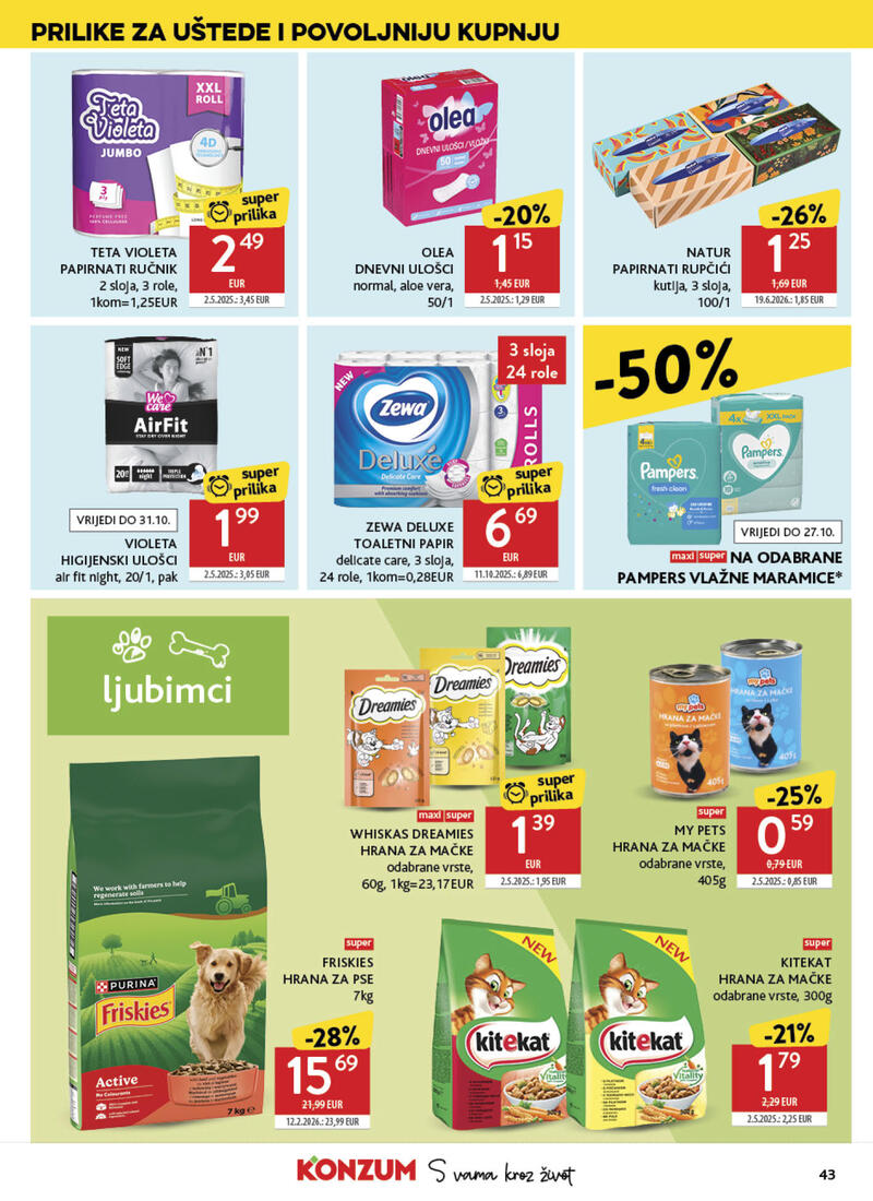 Konzum katalog - Tjedna akcija