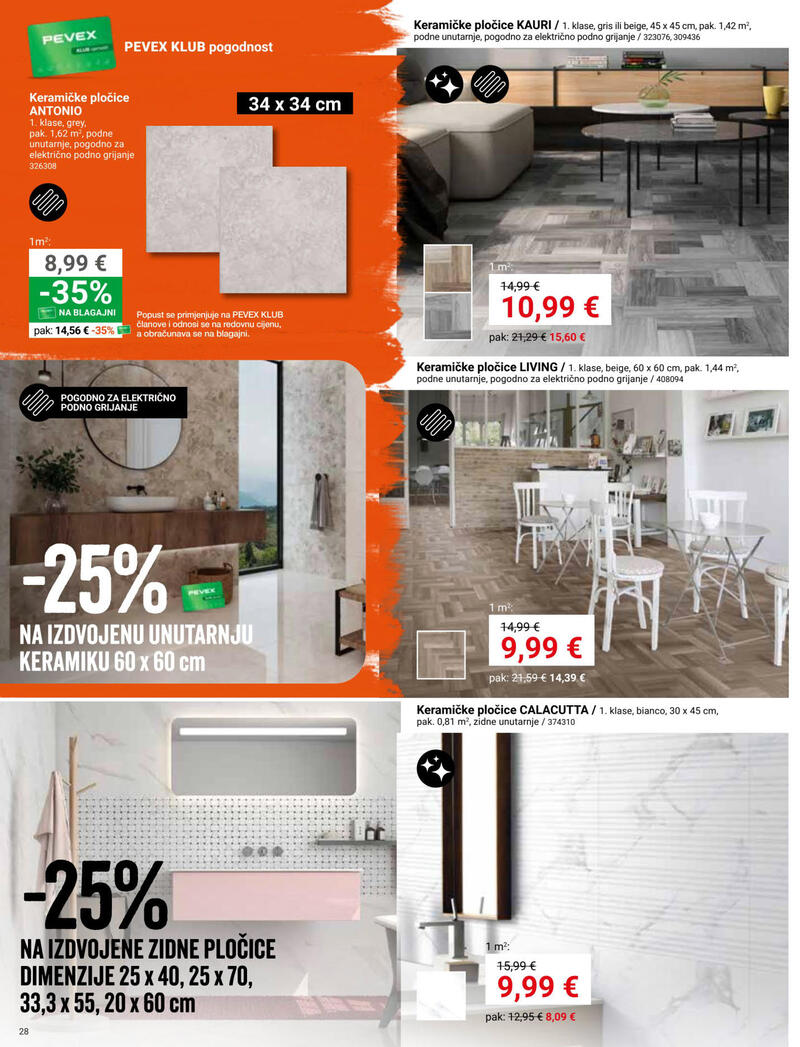 Pevex katalog - Mjesečna akcija