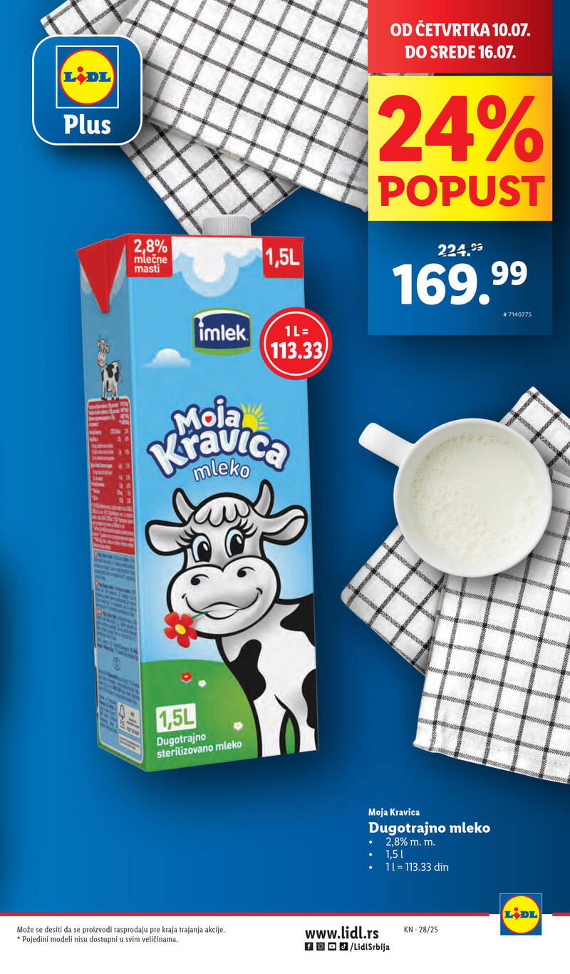 Lidl katalog akcija
