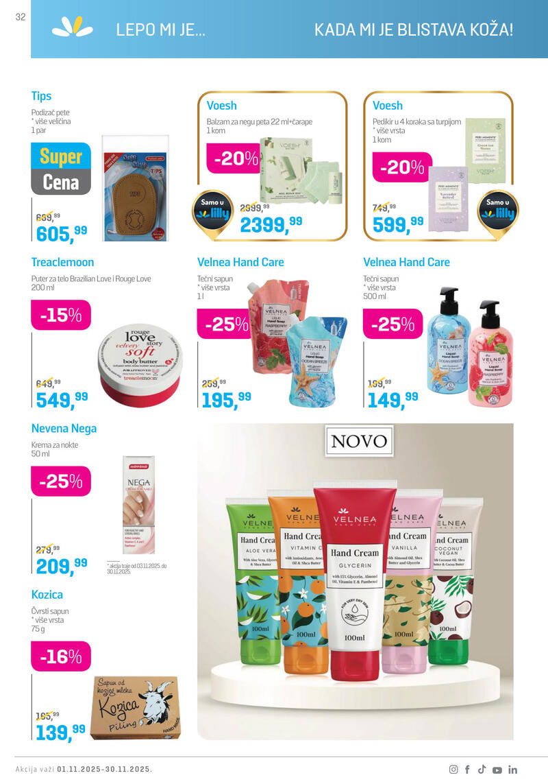 Lilly Drogerie katalog akcija