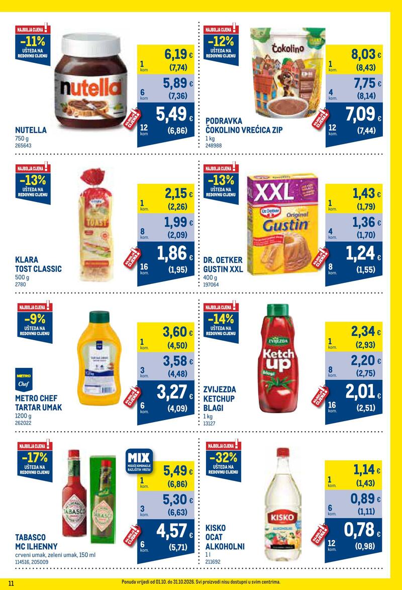 Metro katalog - Profi cijena