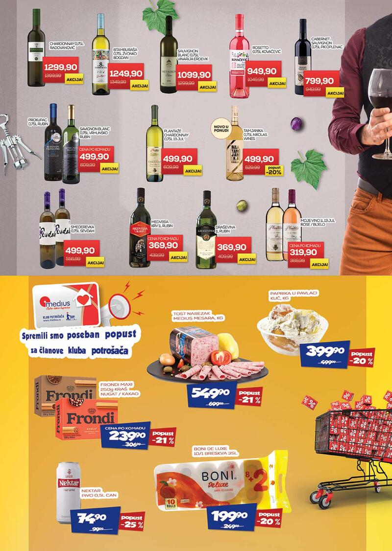 Medius katalog akcija