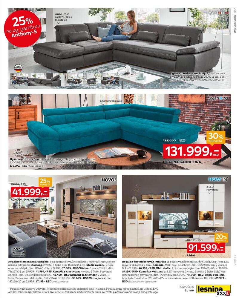 Lesnina XXXL katalog akcija