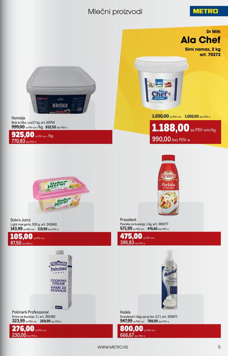 Metro katalog ugostitelji
