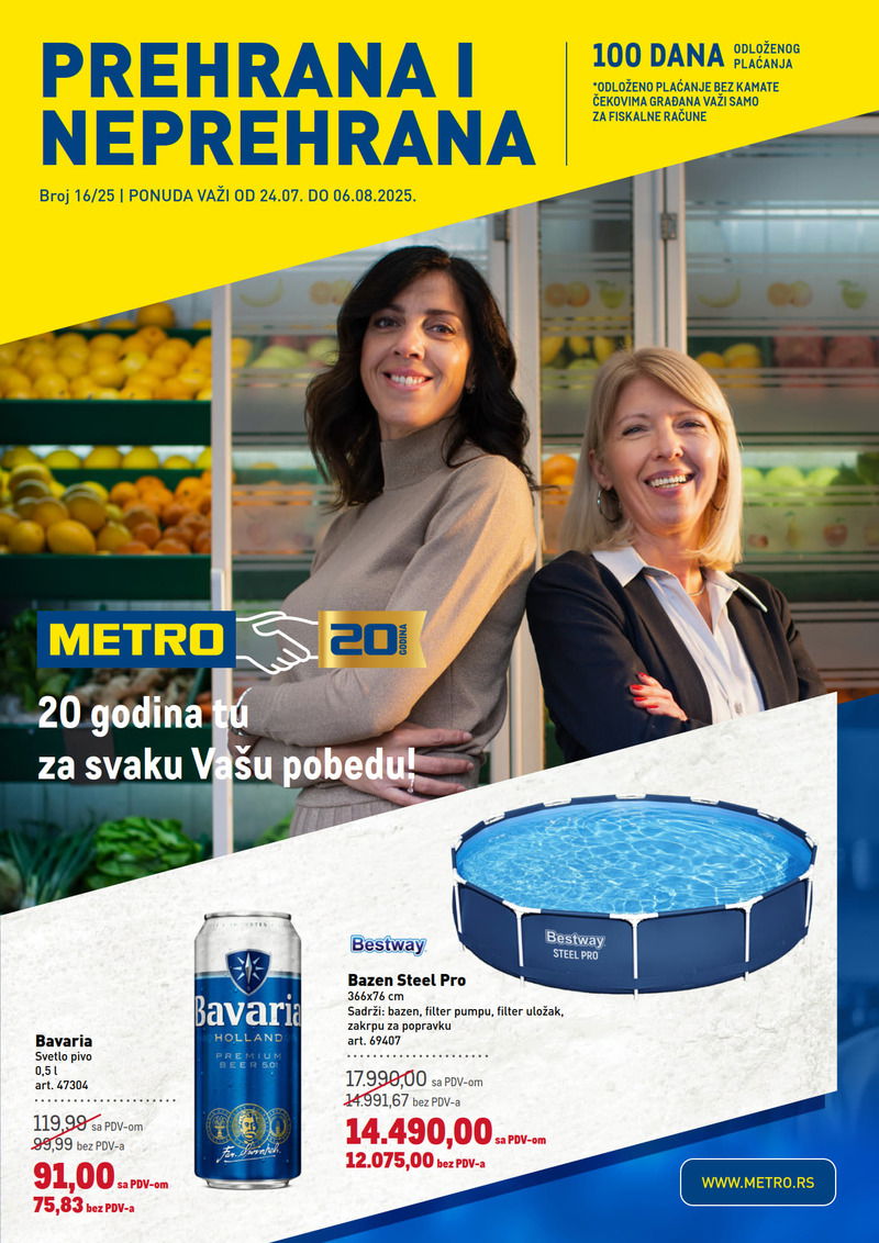 Metro katalog hrana