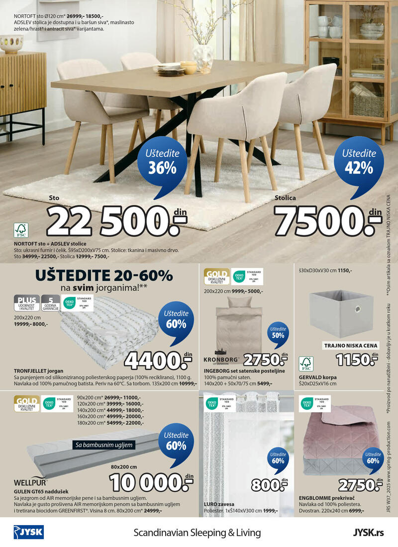 JYSK katalog akcija