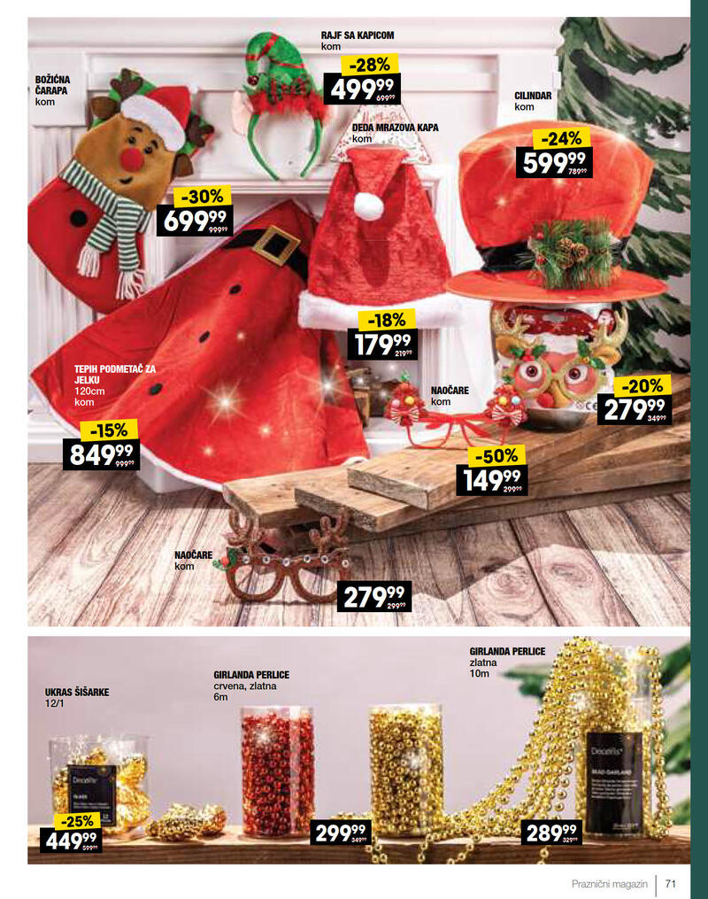 Roda katalog praznični magazin