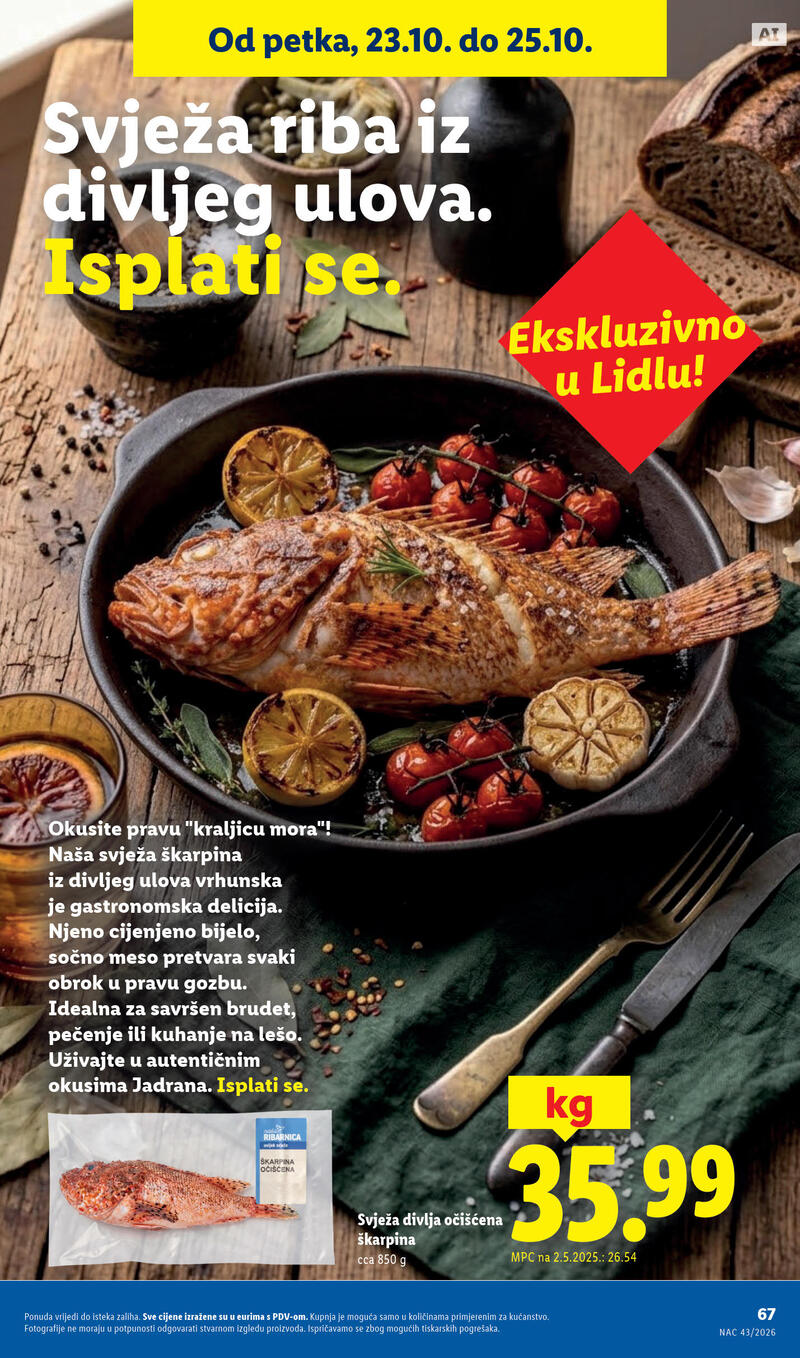 Lidl katalog - Tjedna akcija