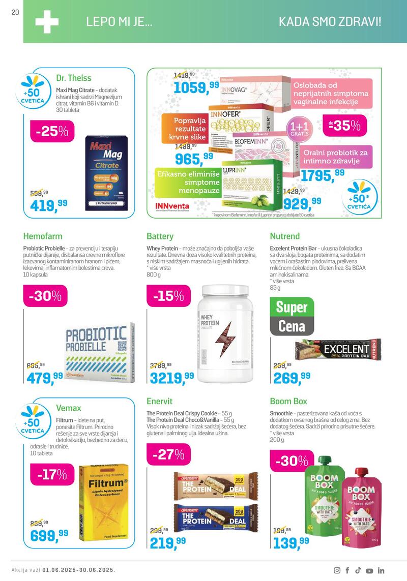 Lilly Drogerie katalog akcija