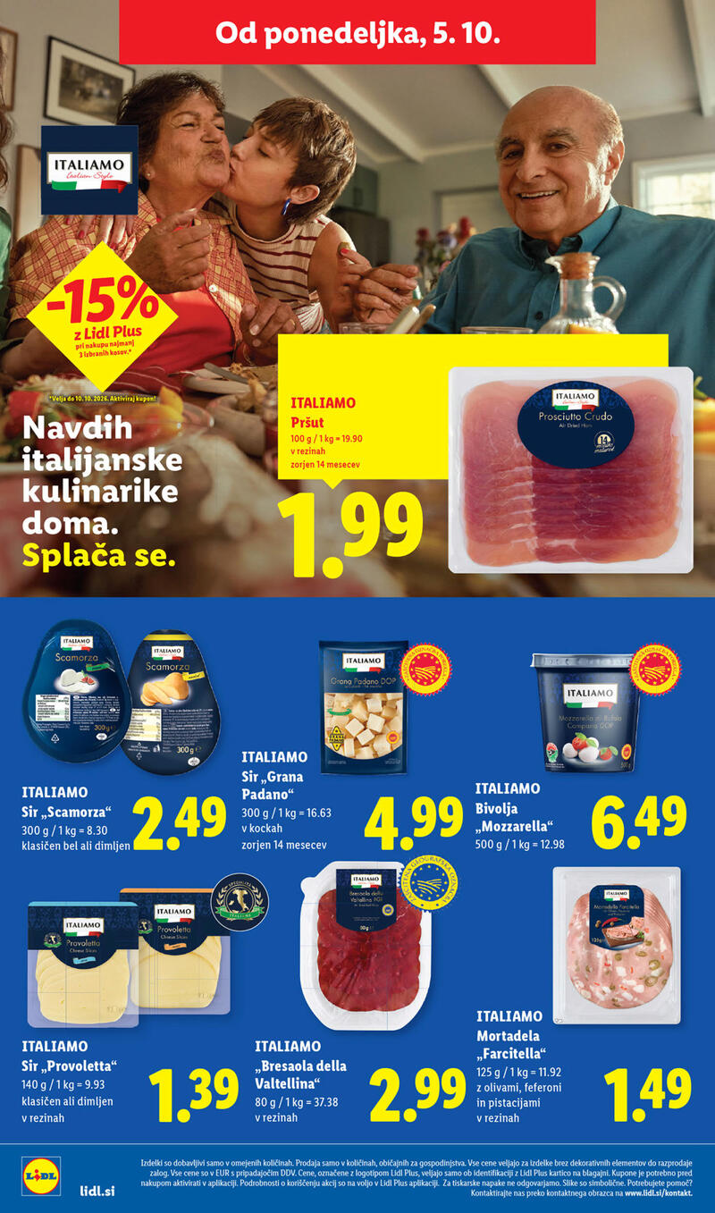 Lidl katalog - Tedenska akcija