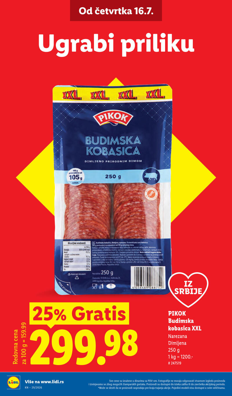 Lidl katalog akcija