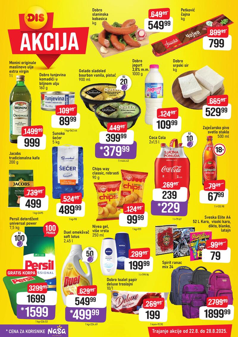 DIS Hipermarket nedeljna akcija