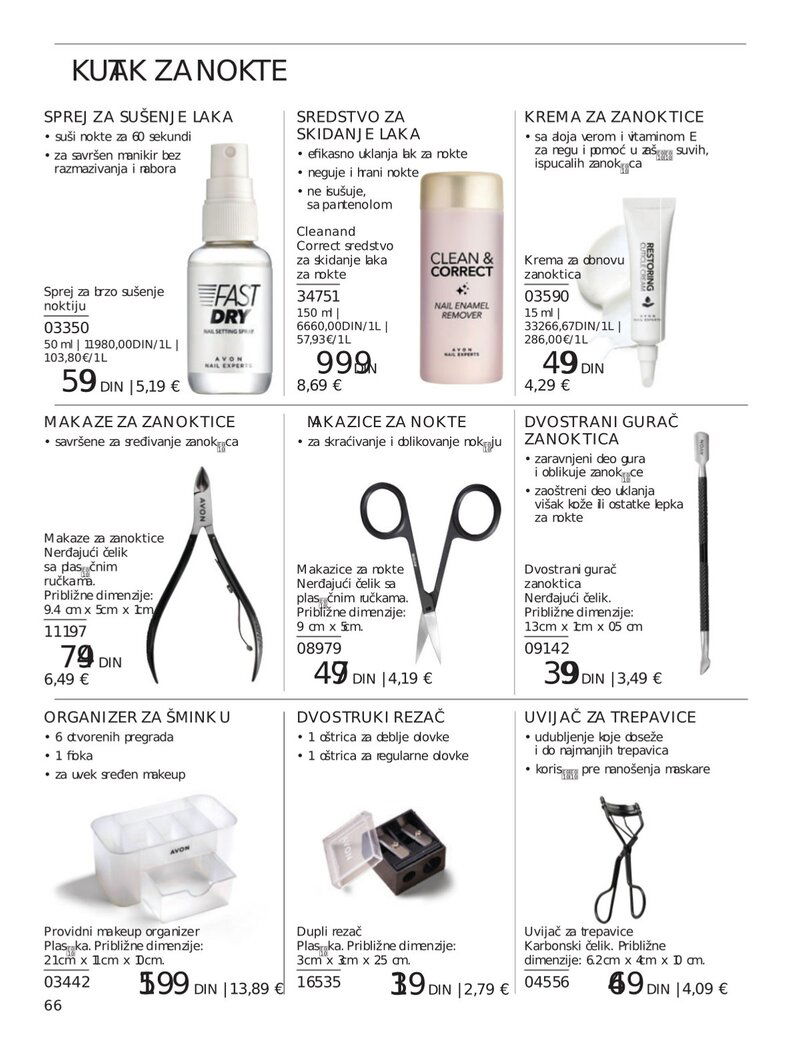 Avon katalog akcija