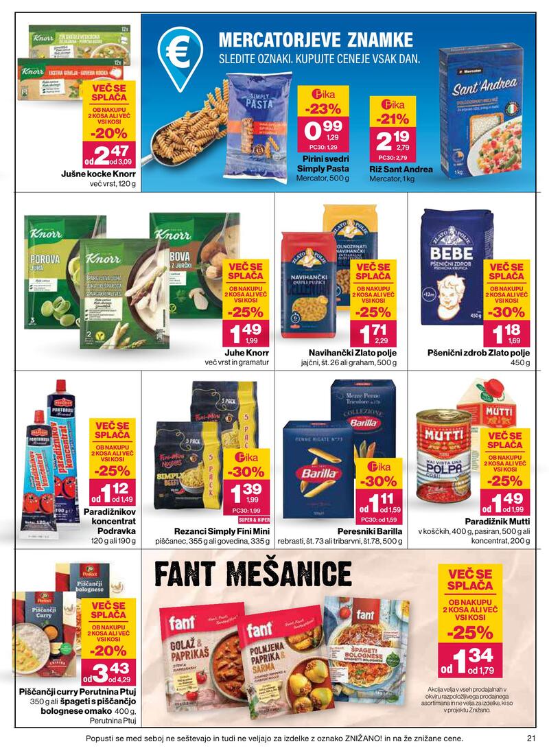 Mercator redni katalog