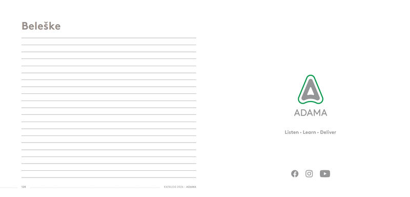 Adama katalog