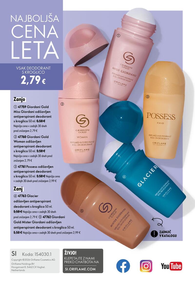 Oriflame redni katalog