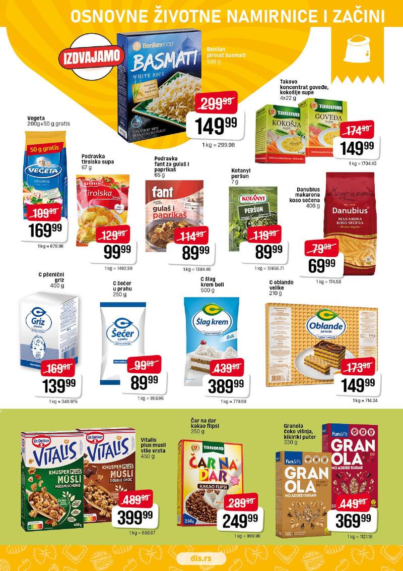 DIS Market katalog akcija