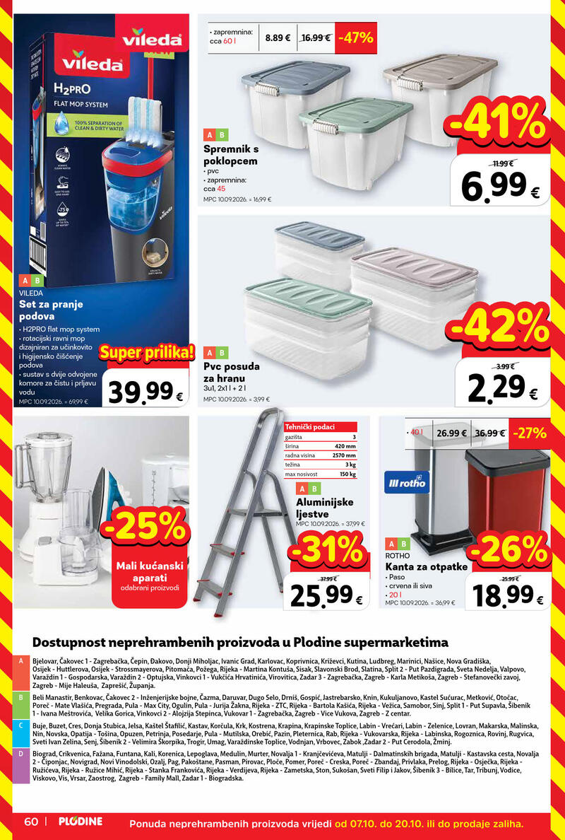 Plodine katalog - Tjedna akcija