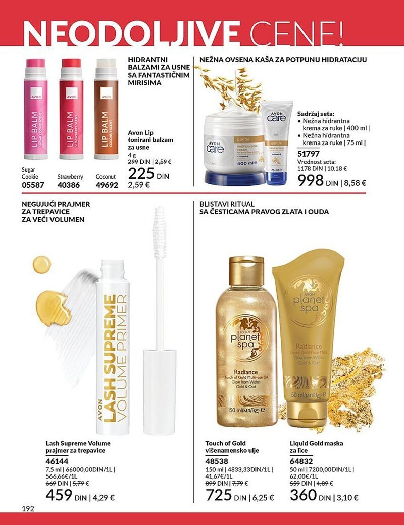 Avon katalog akcija