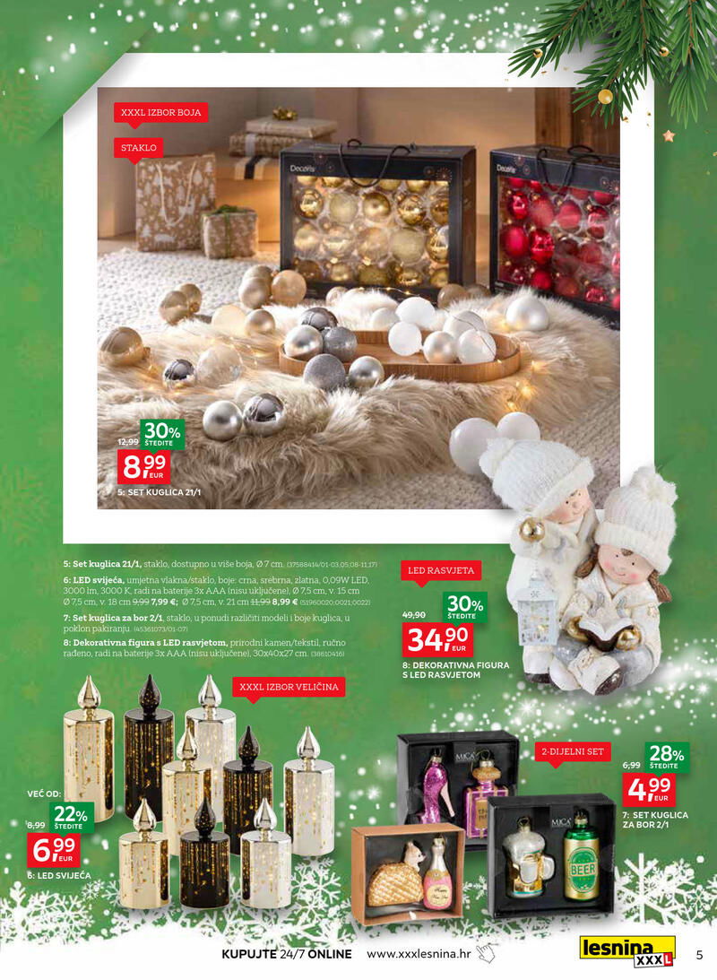Lesnina XXXL katalog akcija