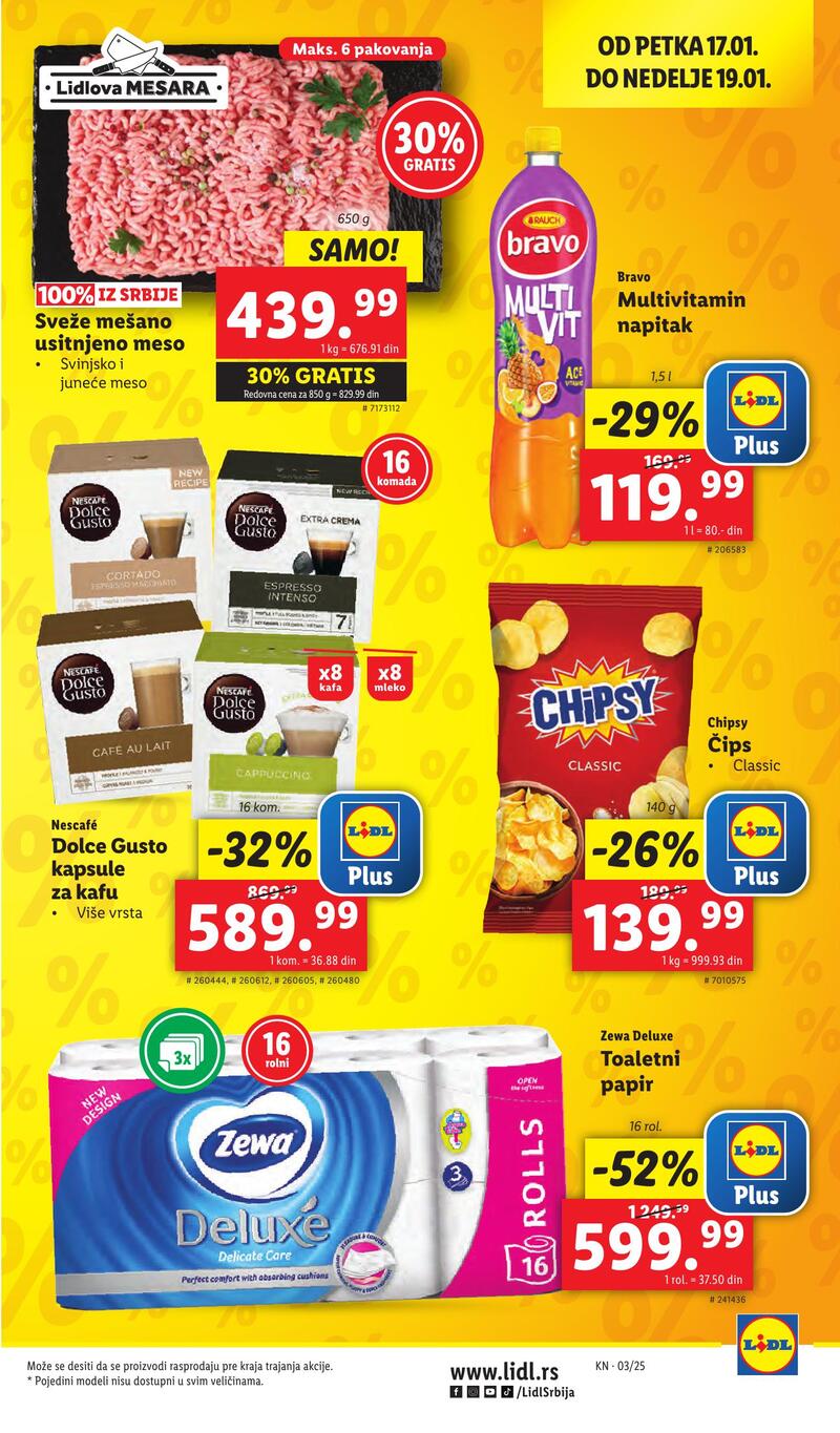 Lidl katalog akcija neprehrana