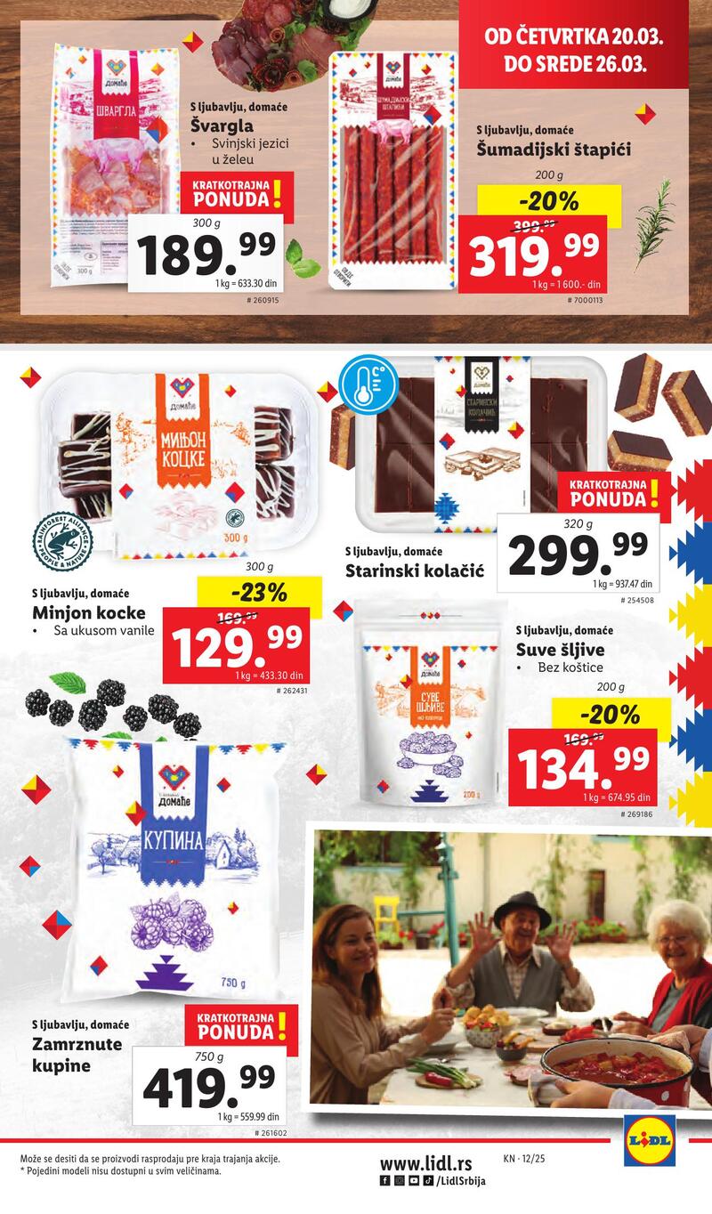 Lidl katalog akcija