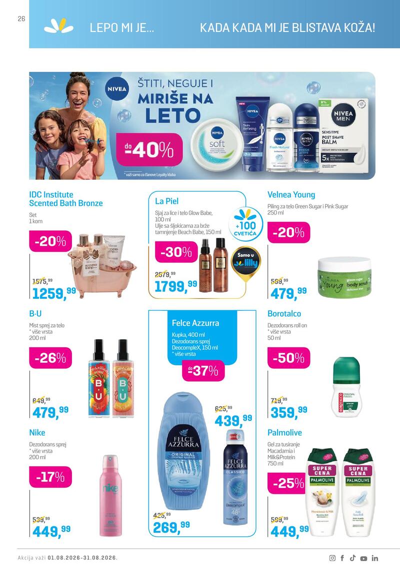 Lilly Drogerie katalog akcija