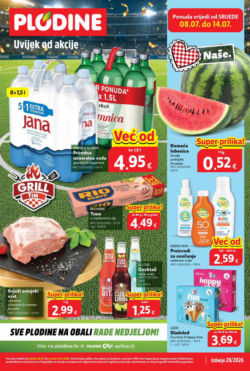 Plodine katalog akcija Kataloška akcija