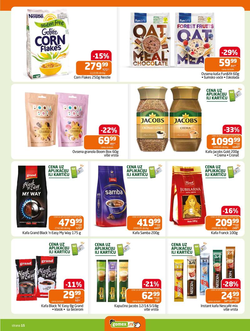 Gomex katalog - Dvonedeljna akcija