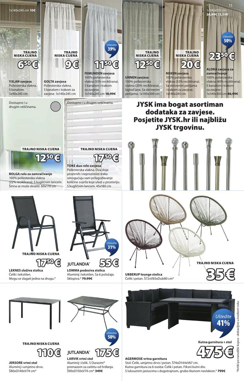 JYSK katalog - Mjesečna akcija