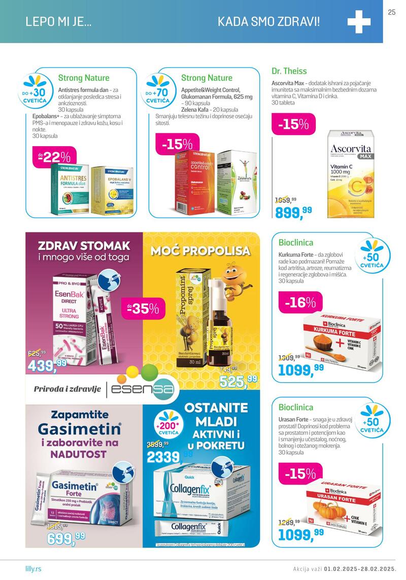 Lilly Drogerie katalog akcija