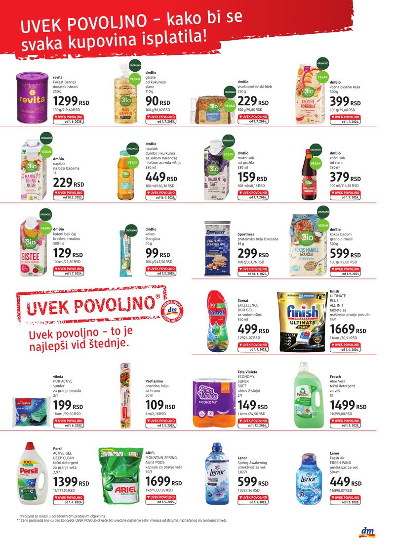 DM Drogerie katalog super cene