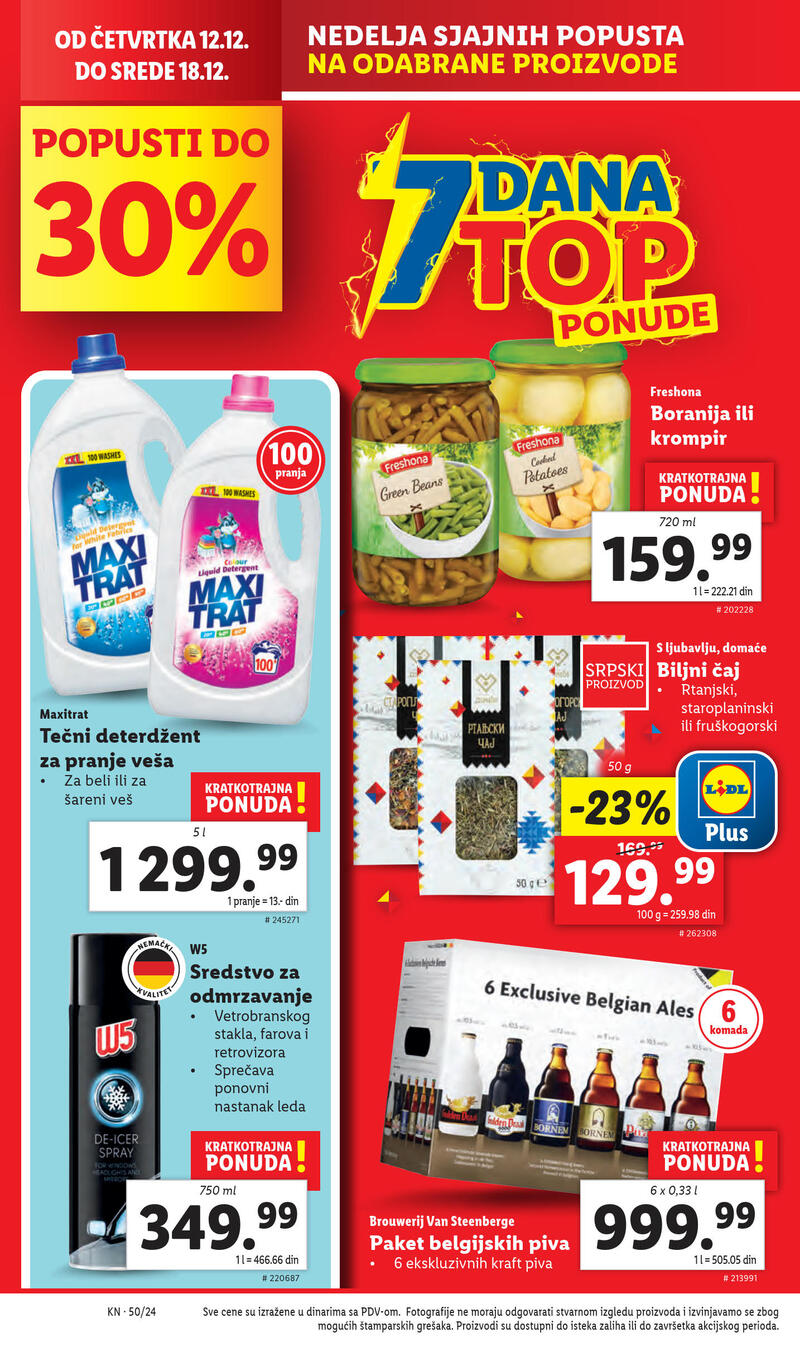 Lidl katalog akcija