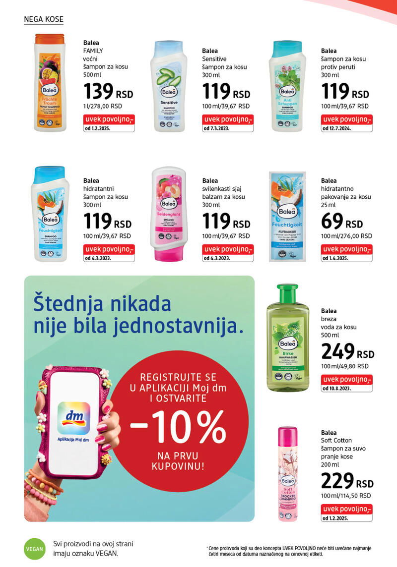 DM Drogerie katalog akcija