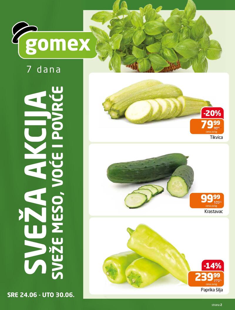 Gomex katalog hrana